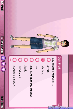 Element Girls screenshot 2 for Nintendo DS